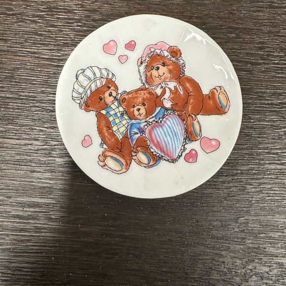 Vintage White Tea Set Made in Japan with Bear Design For Children - Picture 2 of 6